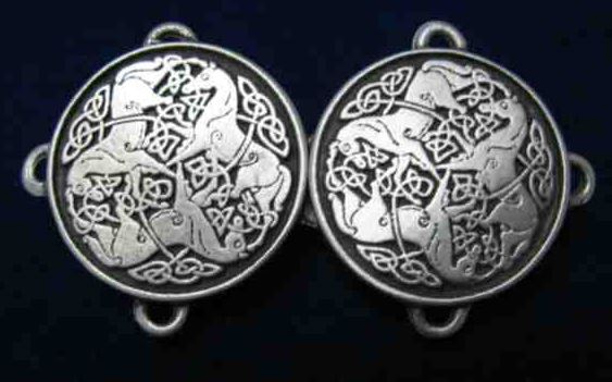 Celtic Horse Cloak Clasp Small Version